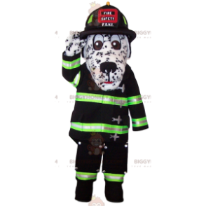 BIGGYMONKEY™ mascottekostuum Dalmatiër in brandweeruitrusting -