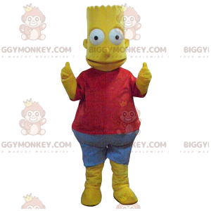 Disfraz de mascota Bart BIGGYMONKEY™, personaje de la familia