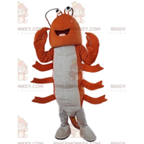 Glad og fabelagtig hummer BIGGYMONKEY™ maskotkostume - Fiskmascotter - BIGGYMONKEY_011978 - BiggyMonkey.com