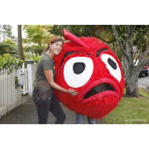 Giant Cherry Hairy Monster BIGGYMONKEY™ Mascot Costume -