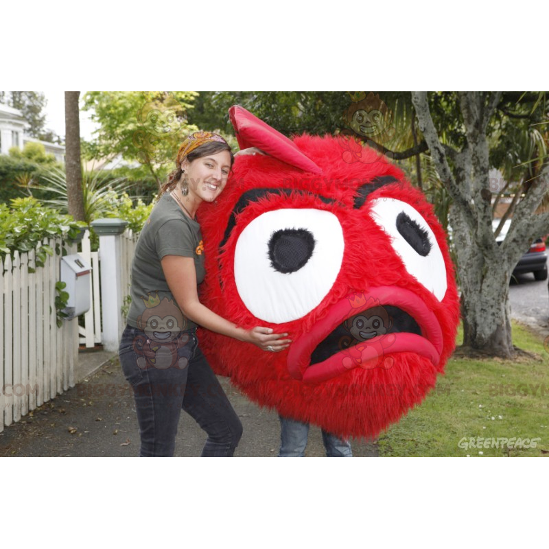 Giant Cherry Hairy Monster BIGGYMONKEY™ Mascot Costume -