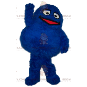 BIGGYMONKEY™ Großes, rundes, haariges, blaues