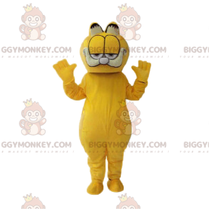 BIGGYMONKEY™ Cat Garfield de lasagne-eter mascottekostuum -