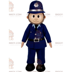 Uniformierter Polizist BIGGYMONKEY™ Maskottchenkostüm -