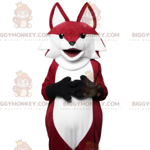Costume de mascotte BIGGYMONKEY™ de renard roux trop drôle -