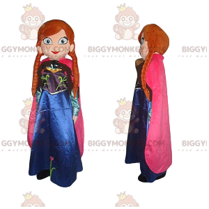 Frozen Elsas syster Anna BIGGYMONKEY™ maskotdräkt - BiggyMonkey