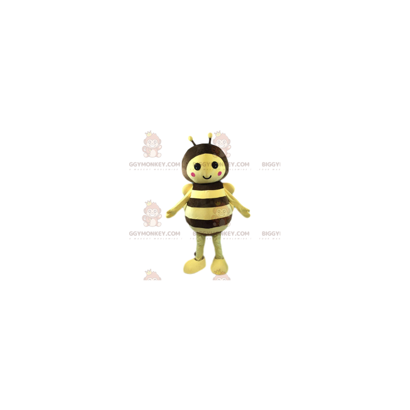 BIGGYMONKEY™ Schattige kleine bij met antenne mascottekostuum -
