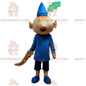 Costume de mascotte BIGGYMONKEY™ de petit lutin avec son