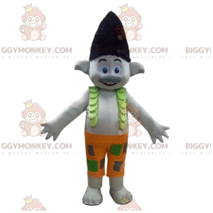 Costume de mascotte BIGGYMONKEY™ de lutin gris avec une drôle