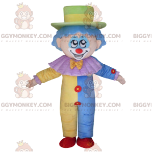 Costume de mascotte BIGGYMONKEY™ de clown très mignon avec un