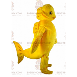Rolig jättegul fisk BIGGYMONKEY™ maskotdräkt - Fiskmaskot - BIGGYMONKEY_01391 - BiggyMonkey.com
