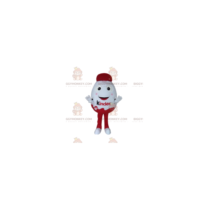 Costume da mascotte BIGGYMONKEY™ con uova di cioccolato bianco