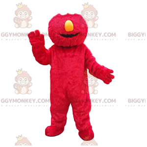 Lustiges rotes Monster BIGGYMONKEY™ Maskottchen-Kostüm -