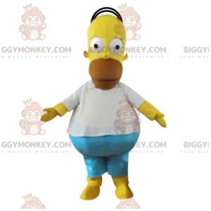 BIGGYMONKEY™ mascottekostuum van Homer, personage uit The