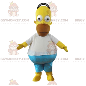 BIGGYMONKEY™ Maskottchenkostüm von Homer, einer Figur aus der