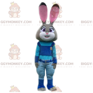 Costume de mascotte BIGGYMONKEY™ du Lieutenant Hopps, la lapine