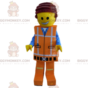 Playmobil BIGGYMONKEY™ Maskotdräkt Orange Arbetskläder -