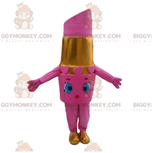 Pink Lipstick BIGGYMONKEY™ Mascot Costume - Biggymonkey.com