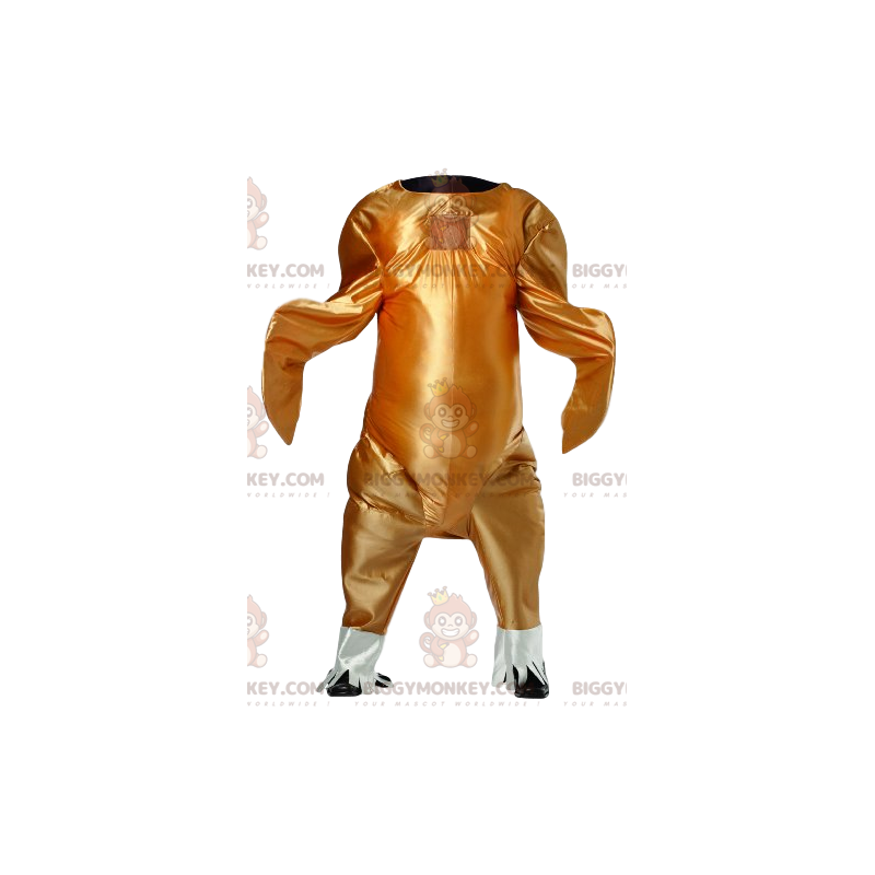 Golden Chicken BIGGYMONKEY™ maskotkostume. kylling kostume - Hens maskot - haner - høns - BIGGYMONKEY_012061 - BiggyMonkey.com