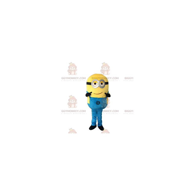 Disfraz de mascota BIGGYMONKEY™ de Kevin, un minion de Disfraz de mascota BIGGYMONKEY™ de Kevin, un minion de