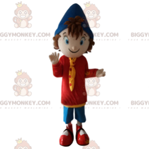 Στολή μασκότ μικρού αγοριού BIGGYMONKEY™ με ναυτικό μυτερό