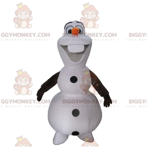 Costume de mascotte BIGGYMONKEY™ de Olaf, bonhomme de neige de