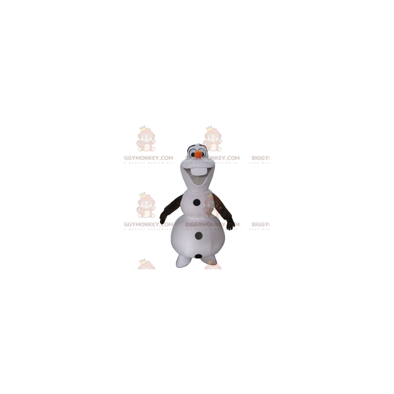 BIGGYMONKEY™ Mascot Costume Olaf, Frozen Snowman Sizes L (175-180CM)