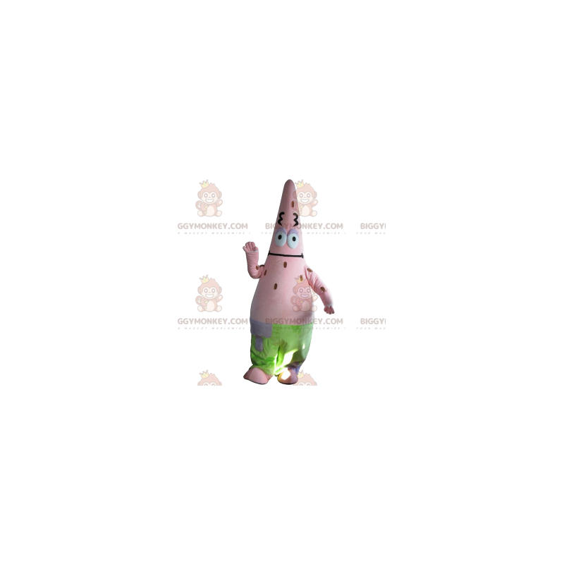 BIGGYMONKEY™ maskotdräkt av Patrick, den rosa sjöstjärnan från SpongeBob - Maskoter kända människor - BiggyMonkey.com