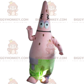 BIGGYMONKEY™ maskotdrakt av Patrick, den rosa sjøstjernen fra SpongeBob - Maskotter kjente mennesker - BiggyMonkey.com