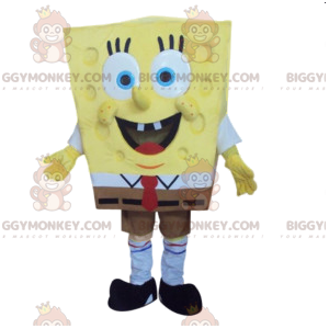 Kostým maskota SpongeBob BIGGYMONKEY™. Kostým Spongeboba –