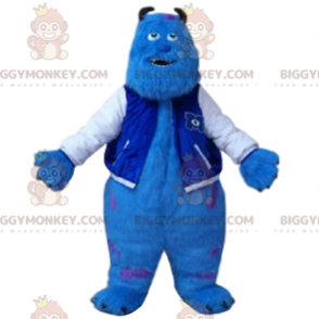 Kostým maskota BIGGYMONKEY™ Sulliho, tyrkysového monstra od společnosti Monsters Inc. - Maskoti slavní lidé - BiggyMonkey.com