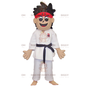 Black Belt Level Karateka BIGGYMONKEY™ Mascot Costume -