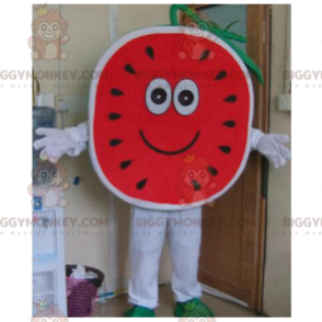 Super sød og munter vandmelon BIGGYMONKEY™ maskotkostume -