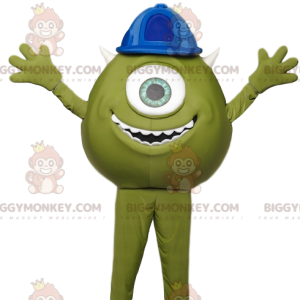 Costume de mascotte BIGGYMONKEY™ de Bob, le mini-cyclope vert