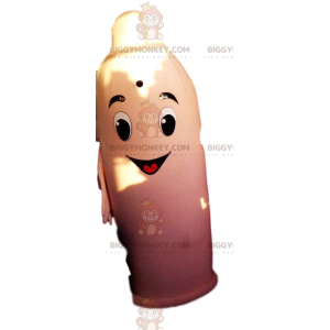 Very Smiling Condom BIGGYMONKEY™ Mascot Costume. condom costume