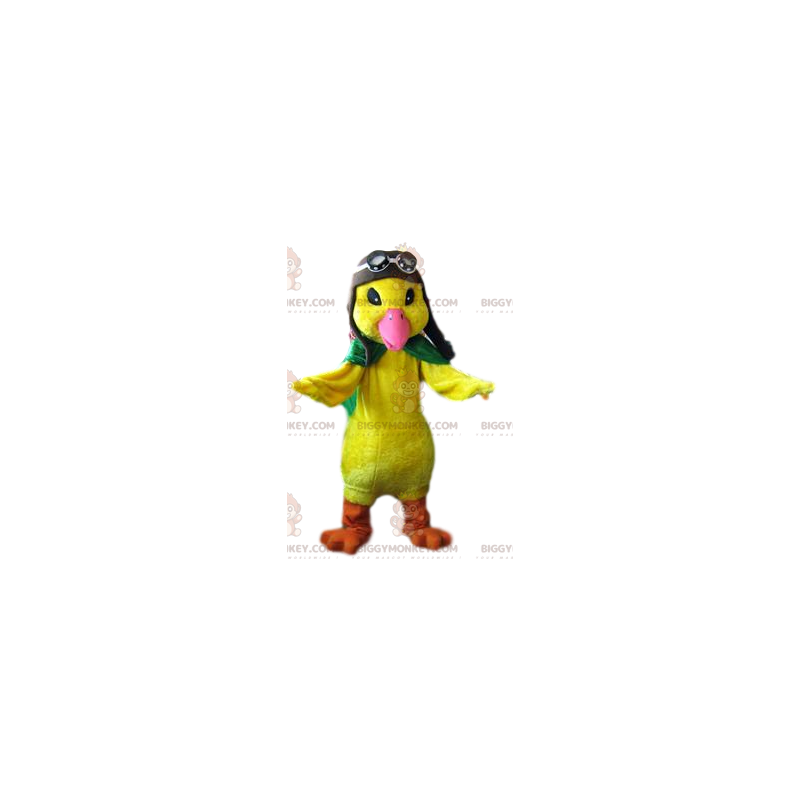 Großes gelbes Küken BIGGYMONKEY™ Maskottchen-Kostüm im Großes gelbes Küken BIGGYMONKEY™ Maskottchen-Kostüm im
