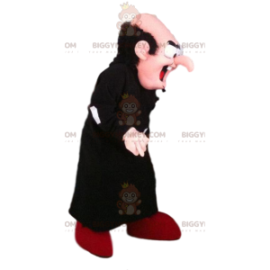 BIGGYMONKEY™ mascot costume of Gargamel, the villain of the