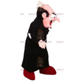 BIGGYMONKEY™ Maskottchenkostüm von Gargamel, dem Bösewicht der