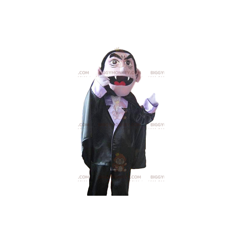 Traje de mascote BIGGYMONKEY™ de vampiro fantasiado. fantasia Traje de mascote BIGGYMONKEY™ de vampiro fantasiado. fantasia