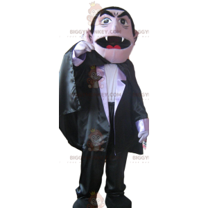 Costume de mascotte BIGGYMONKEY™ de vampire en costume. Costume