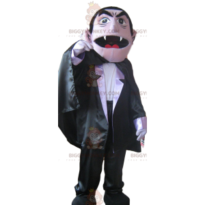 Traje de mascote BIGGYMONKEY™ de vampiro fantasiado. fantasia