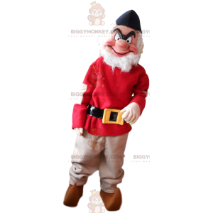 BIGGYMONKEY™ Grumpy Dwarf Mascot Costume från Snow White and