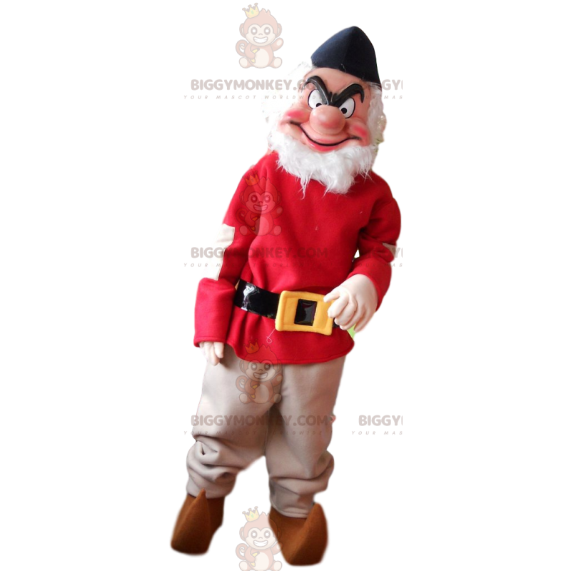 BIGGYMONKEY™ Costume da mascotte da nano scontroso di BIGGYMONKEY™ Costume da mascotte da nano scontroso di