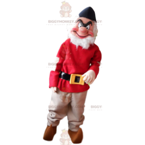 BIGGYMONKEY™ Grumpy Dwarf Maskottchenkostüm aus Schneewittchen
