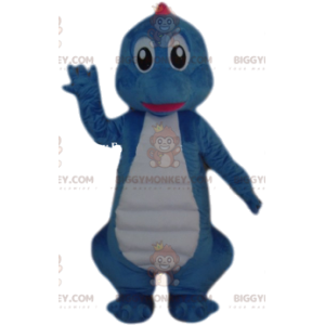Blue Dinosaur BIGGYMONKEY™ maskottiasu. Sininen dinosaurusasu - Dinosaurusten maskotit - BIGGYMONKEY_012146 - BiggyMonkey.com
