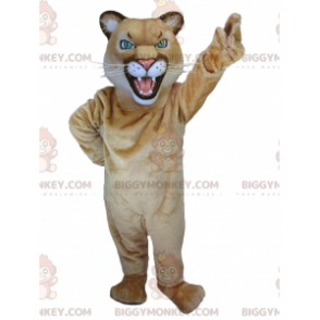 Στολή μασκότ Lioness Tigre Brown Tiger BIGGYMONKEY™ -