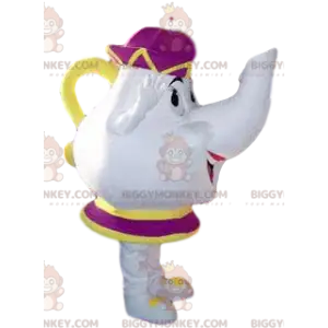 BIGGYMONKEY™ Mascot Costume Mrs Samovar, Beauty and the Beast's