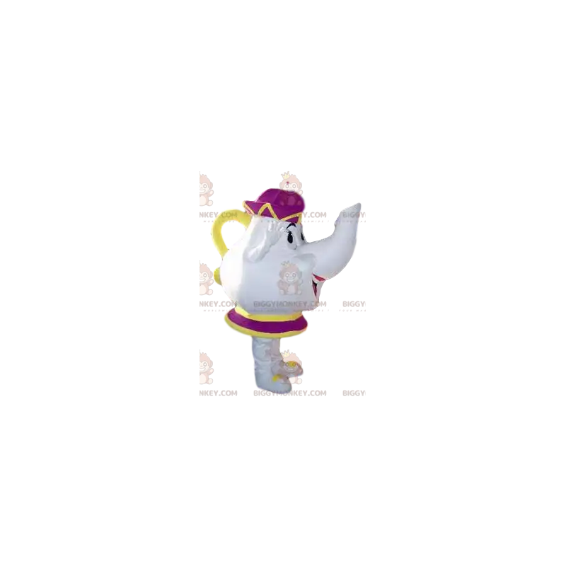 BIGGYMONKEY™ Mascot Costume Mrs Samovar, Beauty and the Beast's BIGGYMONKEY™ Mascot Costume Mrs Samovar, Beauty and the Beast's