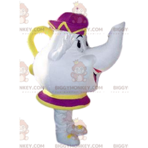 Traje de mascote BIGGYMONKEY™ Sra. Samovar, Bule da Bela e a