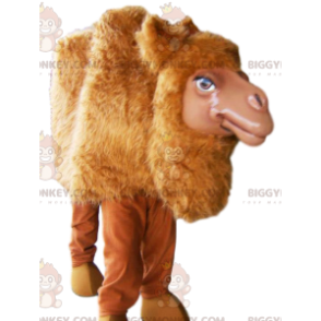 Rotes Kamel BIGGYMONKEY™ Maskottchen Kostüm. Kamel Kostüm -